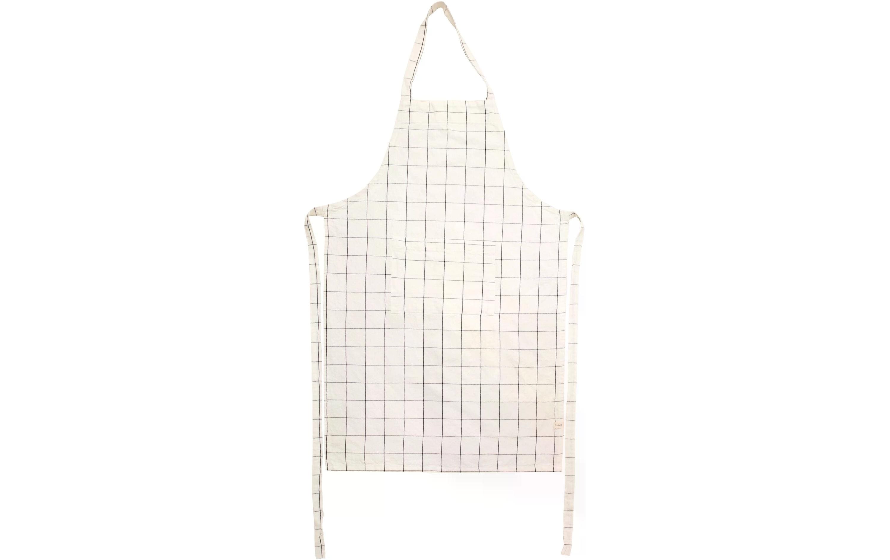 Esmée Kochschürze Milou Bio Baumwolle Weiß 60 cm x 90 cm Grills & Feuerstellen Esmée