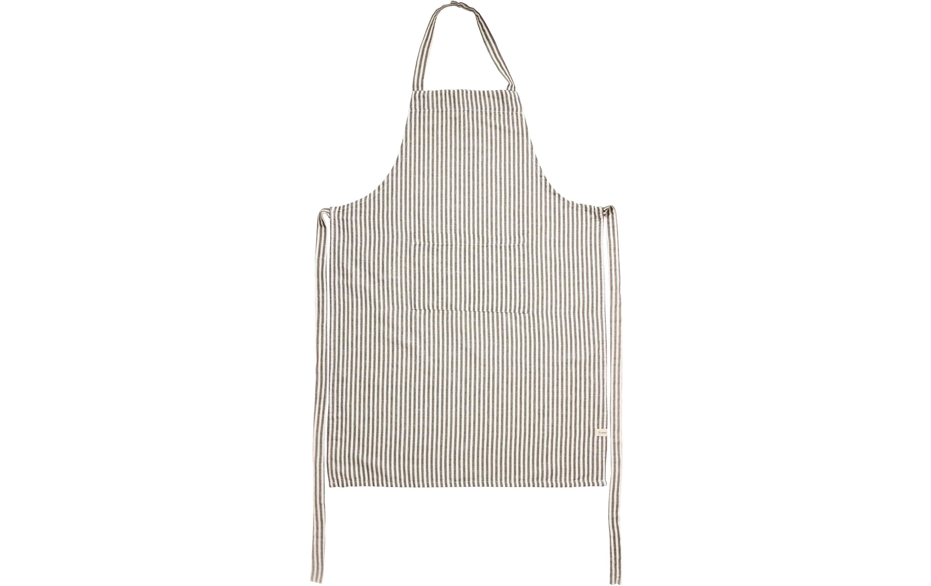 Esmée Kochschürze Beige Grau Bio-Baumwolle 60 cm x 90 cm Grills & Feuerstellen Esmée