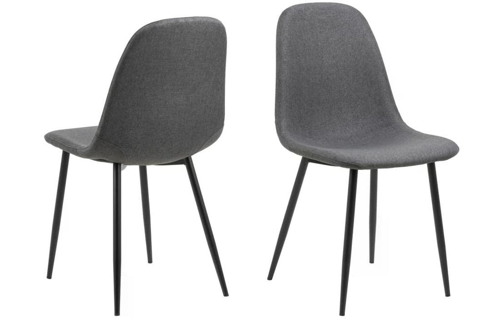 AC Design Stuhl Celia Dunkelgrau