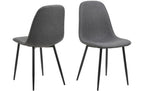 AC Design Stuhl Celia Dunkelgrau