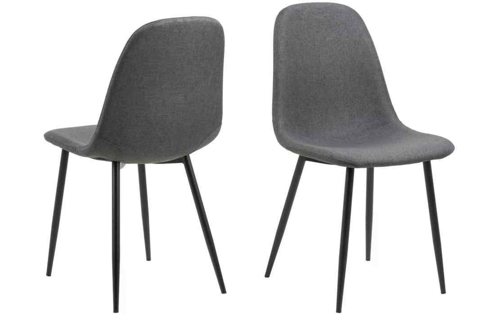 AC Design Stuhl Celia Dunkelgrau