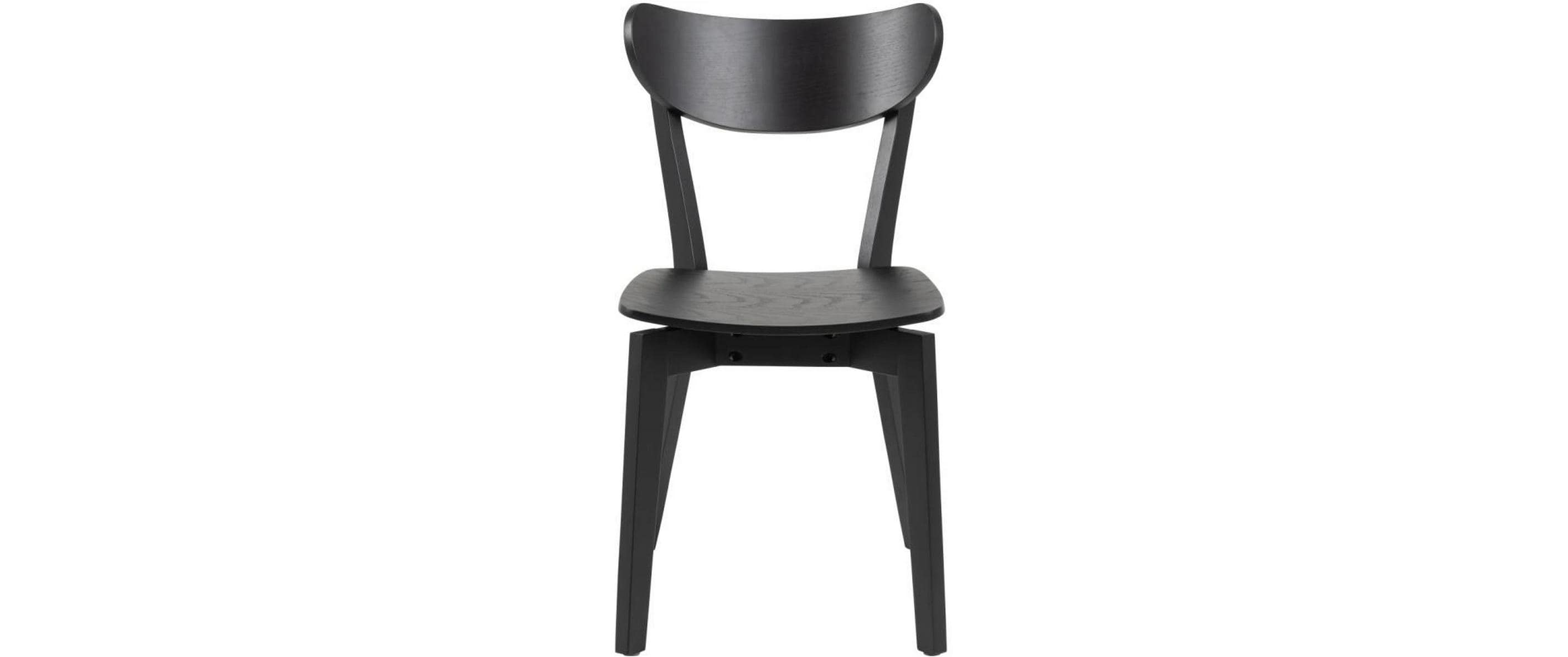 AC Design Esszimmerstuhl Roxby 2 Stück Schwarz/Eiche