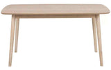 AC Design Esstisch Nagano Eiche, 150x80x75,5 cm, Hellbraun