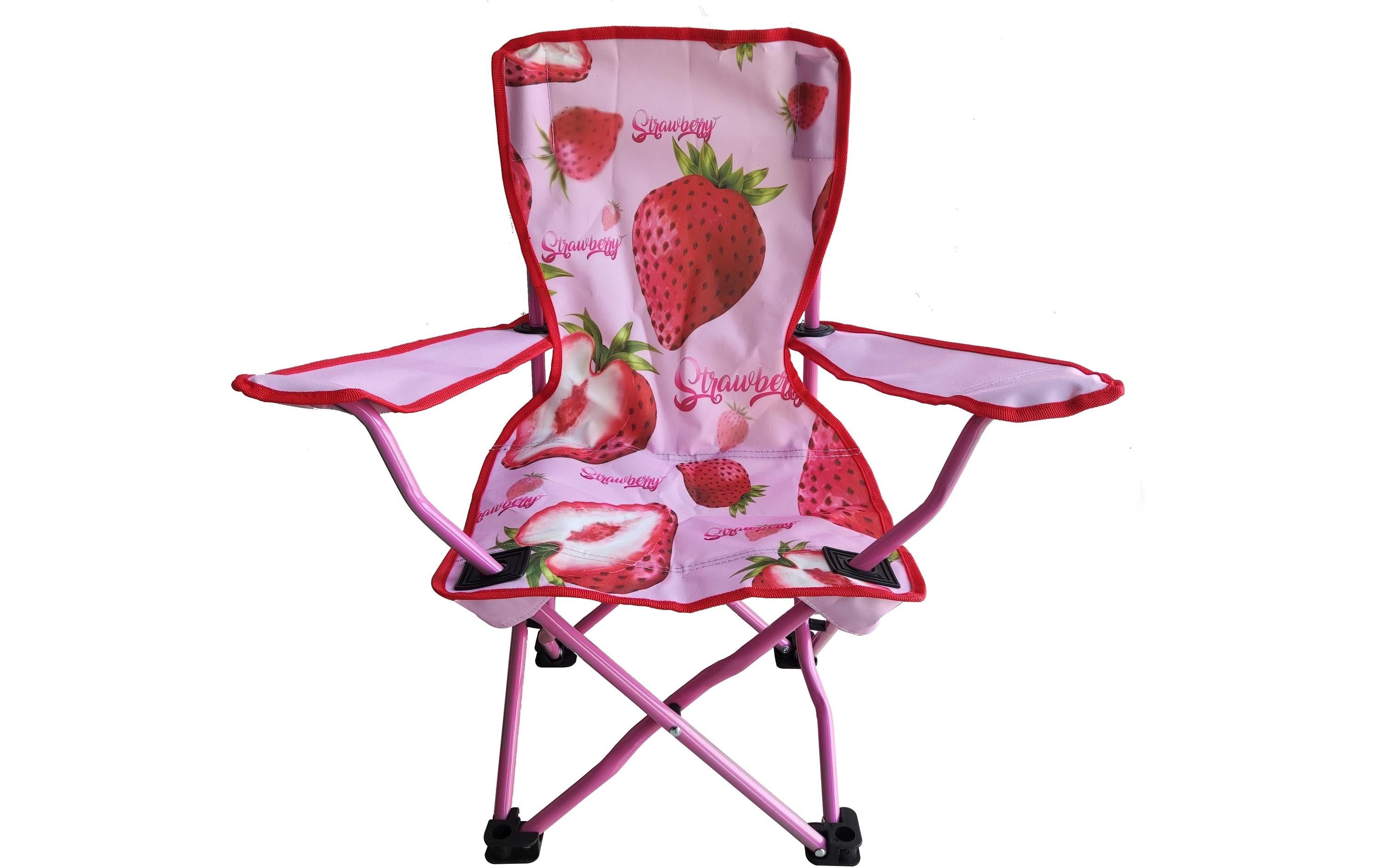 KOOR Campingstuhl Erdbeere - Klappstuhl aus Polyester, leicht und wetterfest Garten & Outdoor > Gartenmöbel > Gartenstühle KOOR
