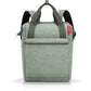 Reisenthel Rucksack Allrounder R, graugrün meliert, mit großem Frontfach