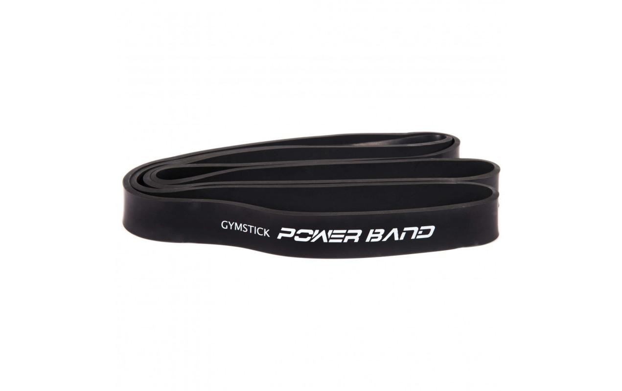 Gymstick Power Band - Elastikband aus Gummi Schwarz für Krafttraining Sport & Freizeit > Fitness > Zubehör Gymstick