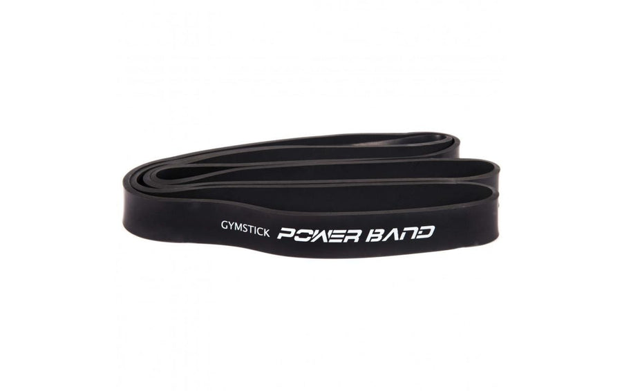 Gymstick Power Band - Elastikband aus Gummi Schwarz für Krafttraining Sport & Freizeit > Fitness > Zubehör Gymstick