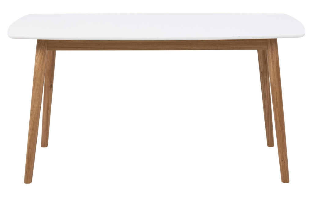 AC Design Tisch Nagano Braun/Weiss