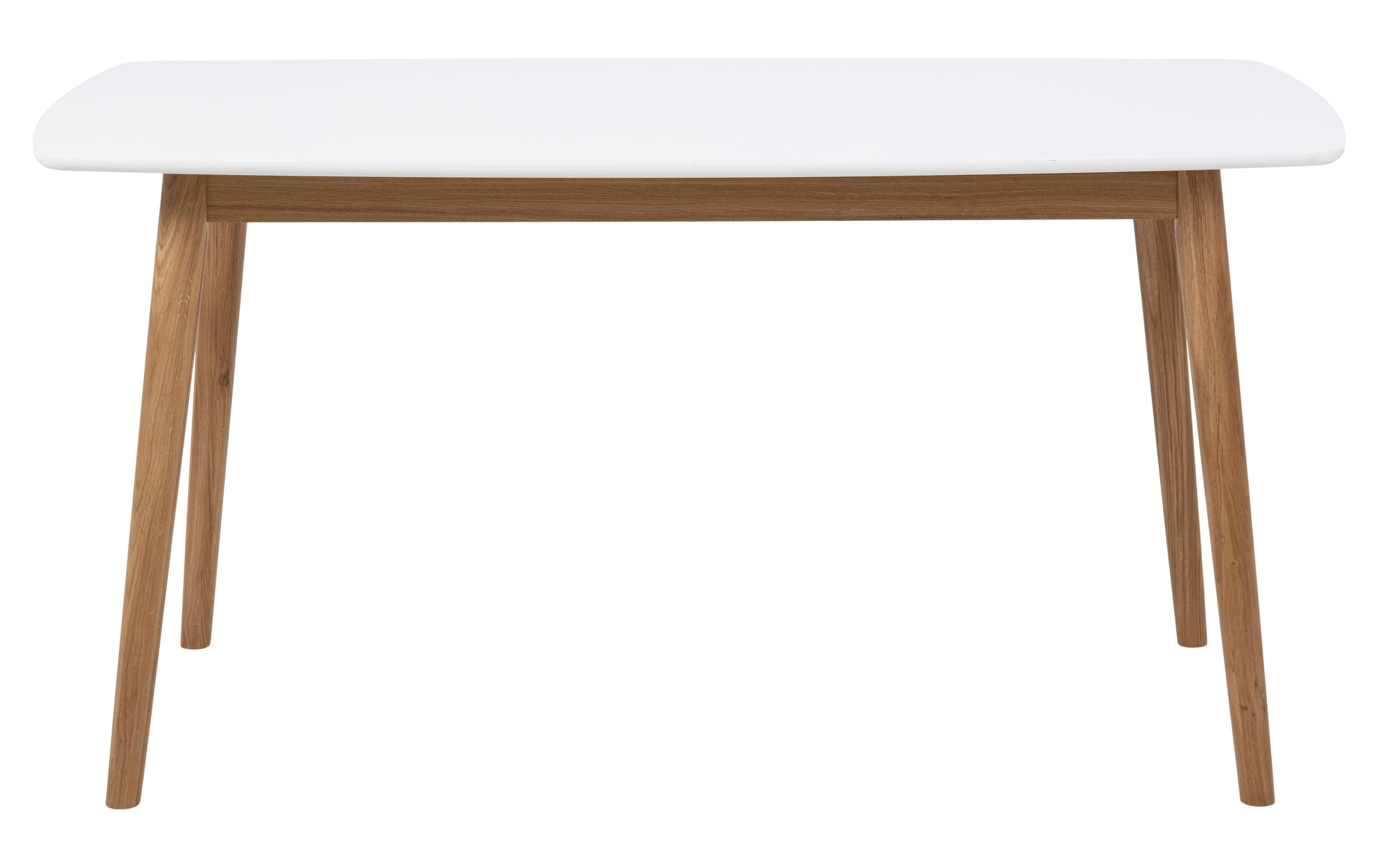 AC Design Tisch Nagano Braun/Weiss