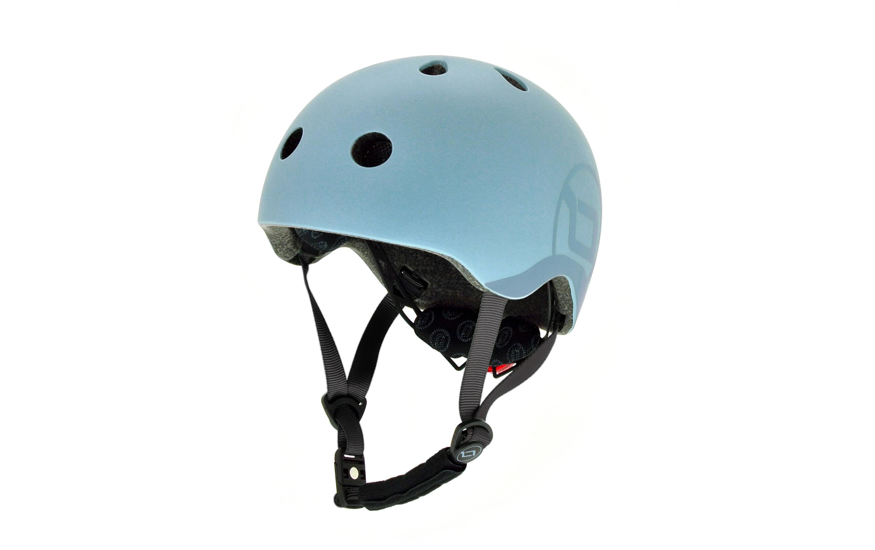 Scoot and Ride Kinderhelm Steel Blau, S-M/51 - 55