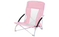 KOOR Strandstuhl Puoolo Rosa – Polyesterstuhl für Strand und Garten Garten & Outdoor > Gartenmöbel > Gartenstühle KOOR