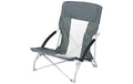 KOOR Strandstuhl Puoolo dunkelgrau – ergonomisches Design, wetterfestes Material Garten & Outdoor > Gartenmöbel > Gartenstühle KOOR