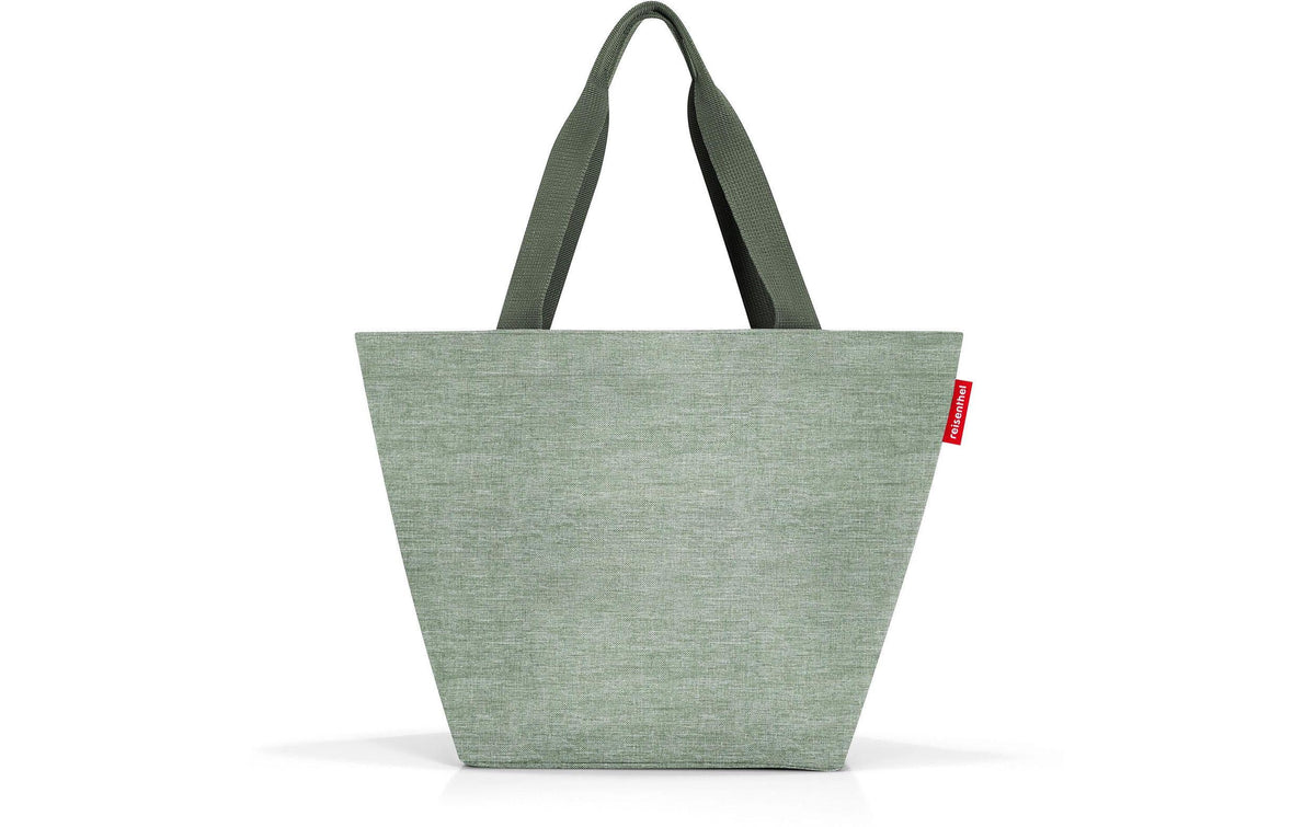 Reisenthel Shopper M in hellem Grün mit passenden Henkeln