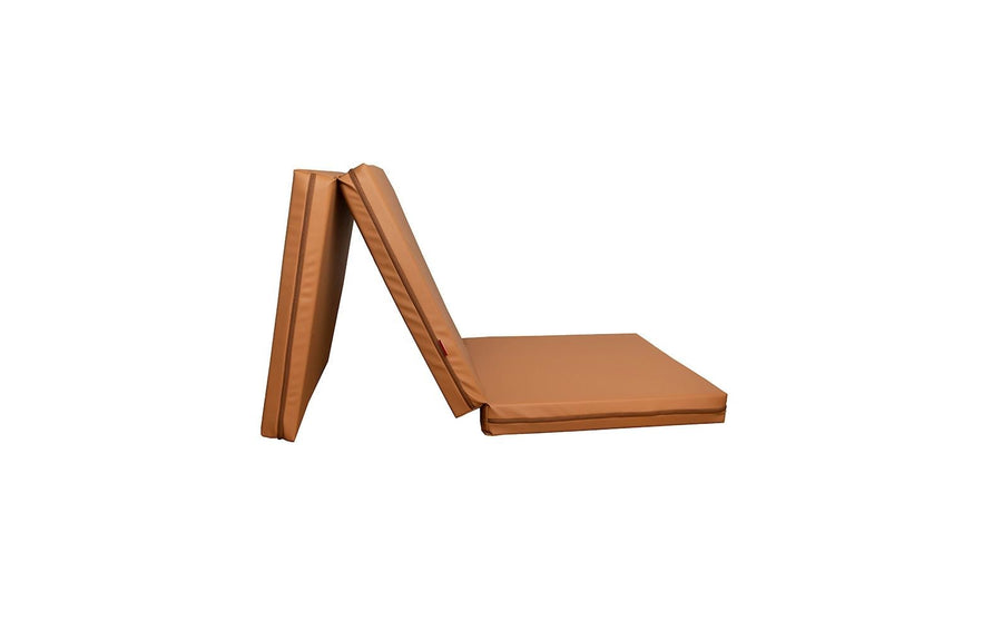 BenchK Gymnastikmatte klappbar aus Baumwolle in Braun 180x60cm Sport & Freizeit > Fitness > Zubehör BenchK