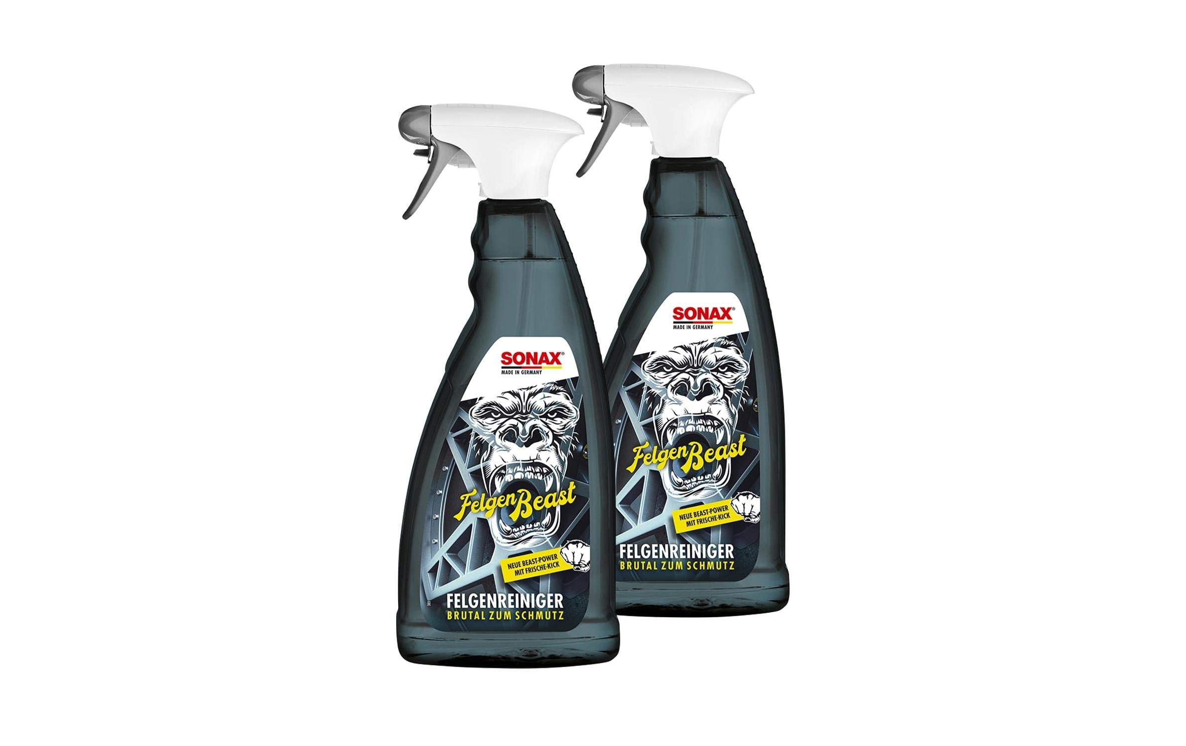 SONAX Felgen Beast SET 2x 1 Liter Felgenreiniger