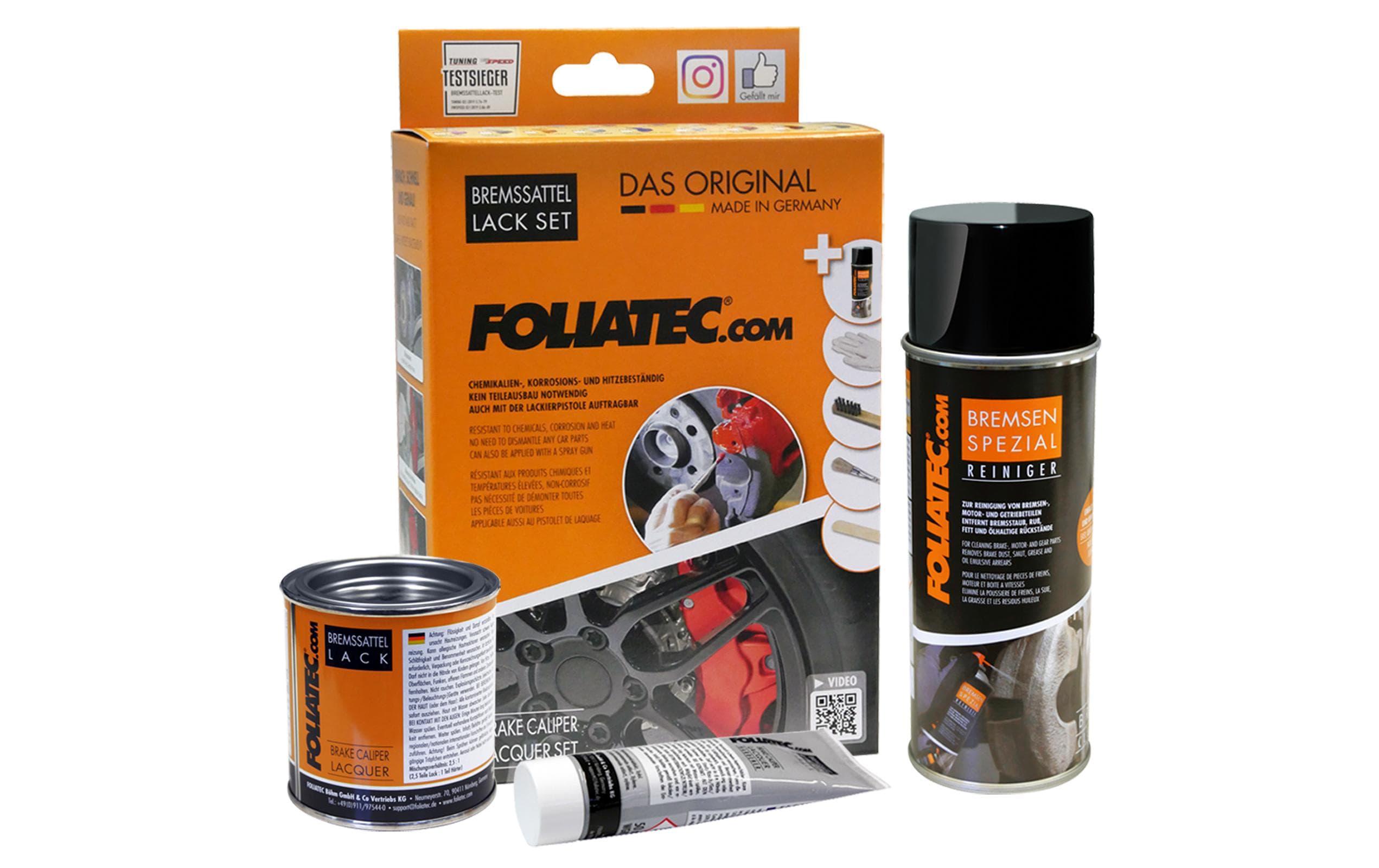 Foliatec Bremssattel Lack Set, Rot