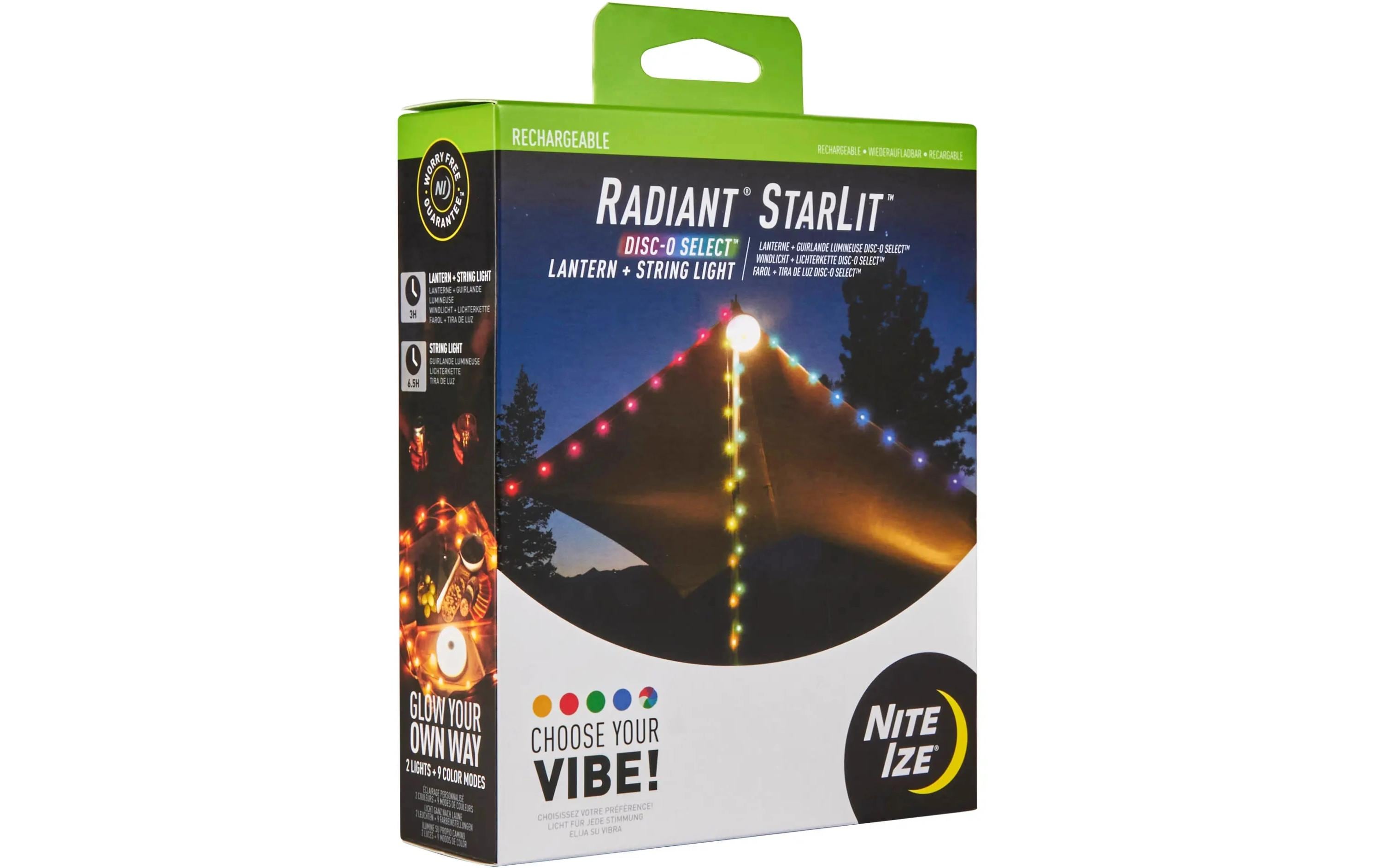 NITE IZE Radiant StarLit LED Licht wetterfest für Outdoor Sport & Freizeit > Camping > Camping Zubehör NITE IZE