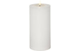 Star Trading LED-Kerze Pillar Flow Big, 22.5 cm, Weiss