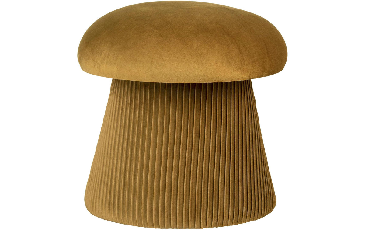House Nordic Pouf Hampton Goldbraun