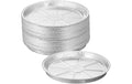 Grillschalen Aluminium rund 50er Set – umweltfreundlich und praktisch Grills & Feuerstellen relaxdays