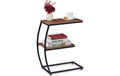 relaxdays Beistelltisch Industrial 47.5 cm x 57.5 cm