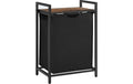 Vasagle Wäschekorb mit Ablage, 65L 50x33x72 cm (LxBxH), Traglast Ablage 20kg