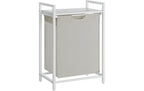 Vasagle Wäschekorb mit Ablage, 65L 50x33x72 cm (LxBxH), Traglast Ablage 20kg