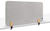 Legamaster ELEMENTS Akustik-Tischtrennwand 60x120m, grau, inkl