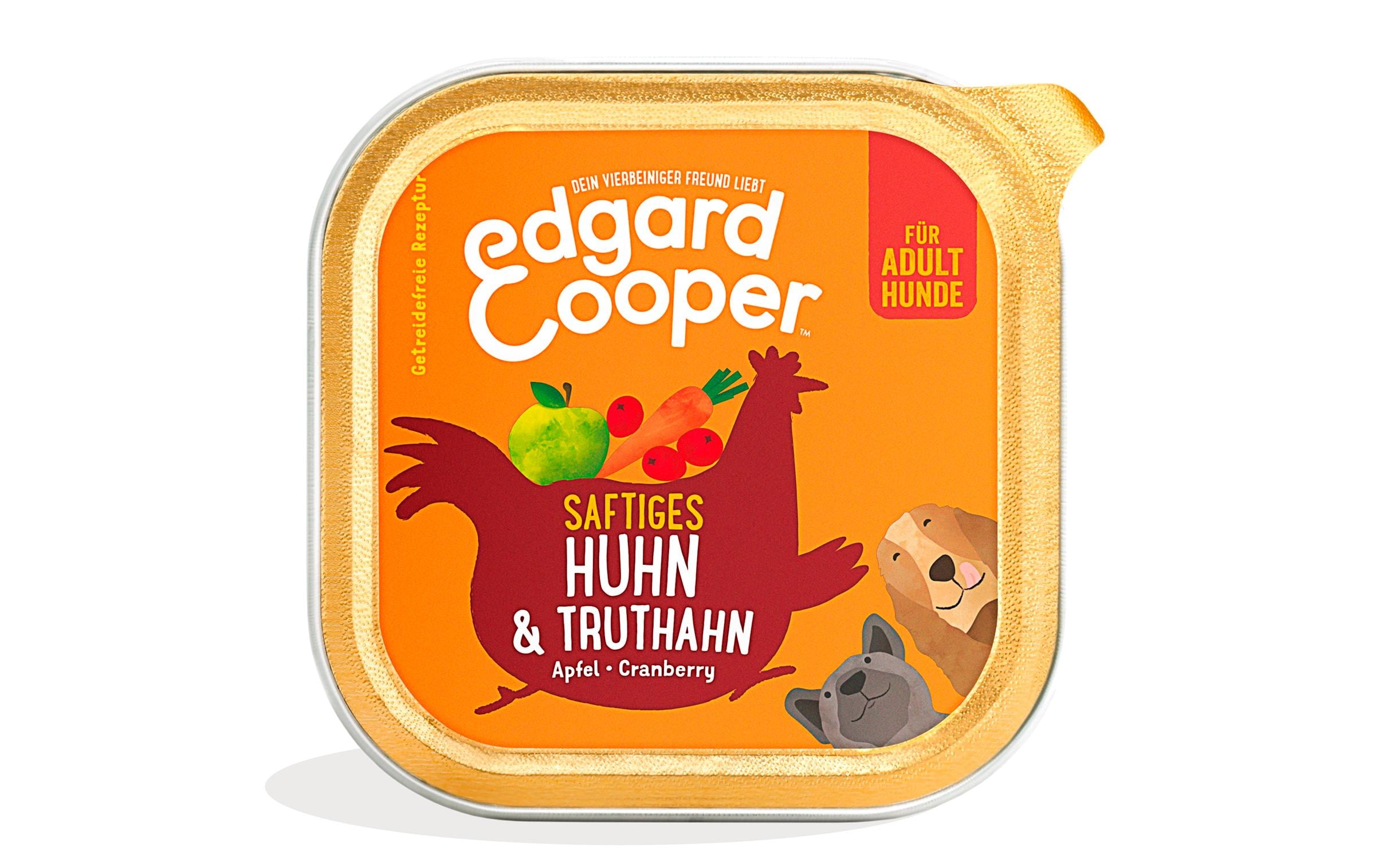 Edgard&Cooper Adult Huhn+Truthahn 11x150g 1650 g
