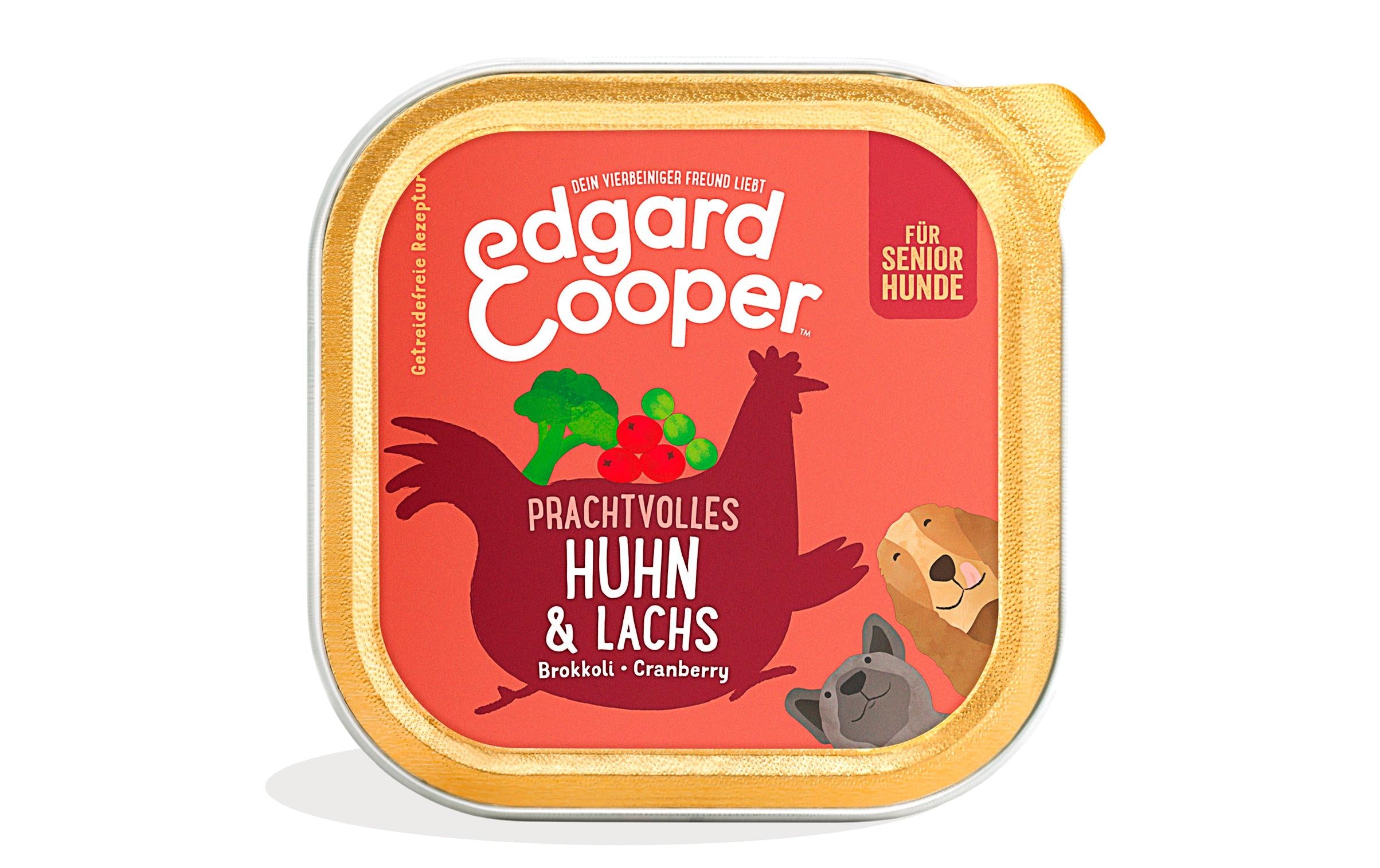 Edgard&Cooper Senior Huhn+Lachs 11x150g 1650 g