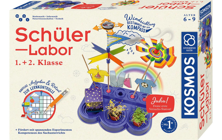 Kosmos Experimentierkasten Schülerlabor Grundschule 1.+2. Klasse