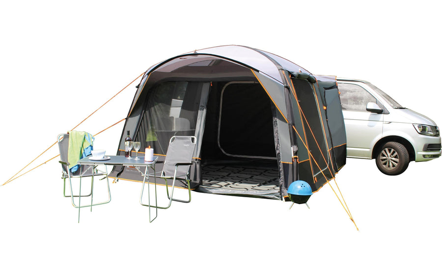 Eurotrail San Marino Air Buszelt Grau aus atmungsaktivem Polyester 300 x 200 cm Sport & Freizeit > Camping > Zelte Eurotrail