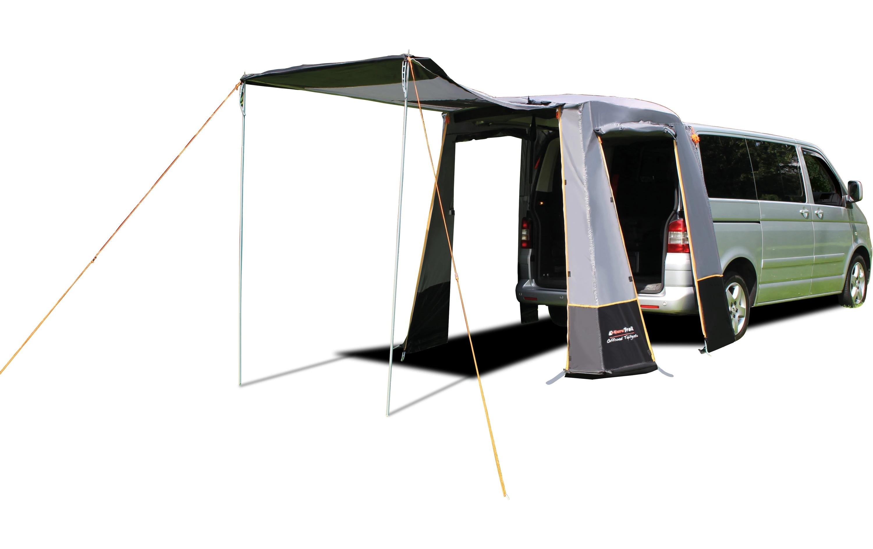 Eurotrail Heckzelt Offroad Polyester Grün 250x200 cm Sport & Freizeit > Camping > Zelte Eurotrail