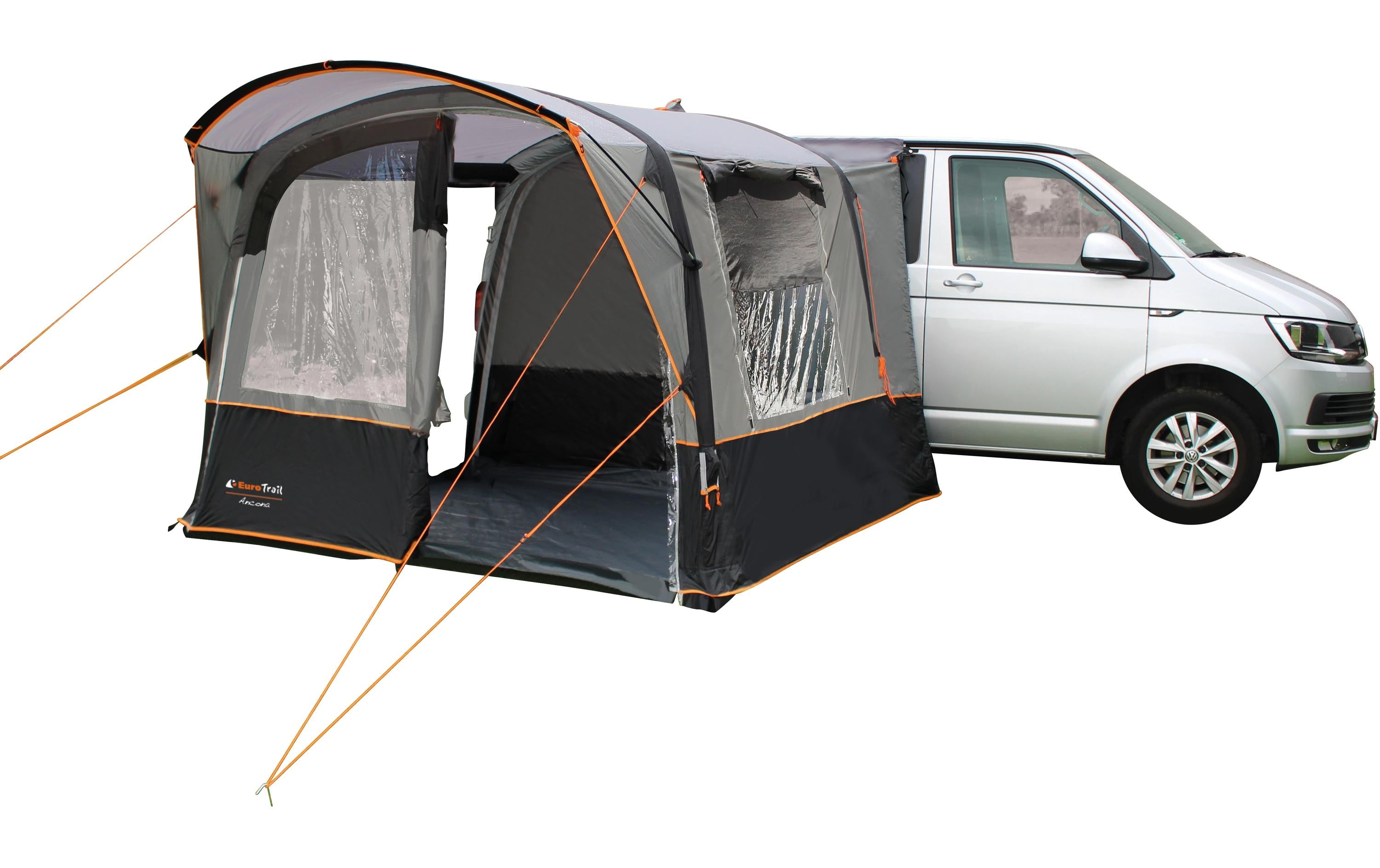 Eurotrail Vorzelt Ancona Air Polyester Grau 260x200 cm Sport & Freizeit > Camping > Zelte Eurotrail