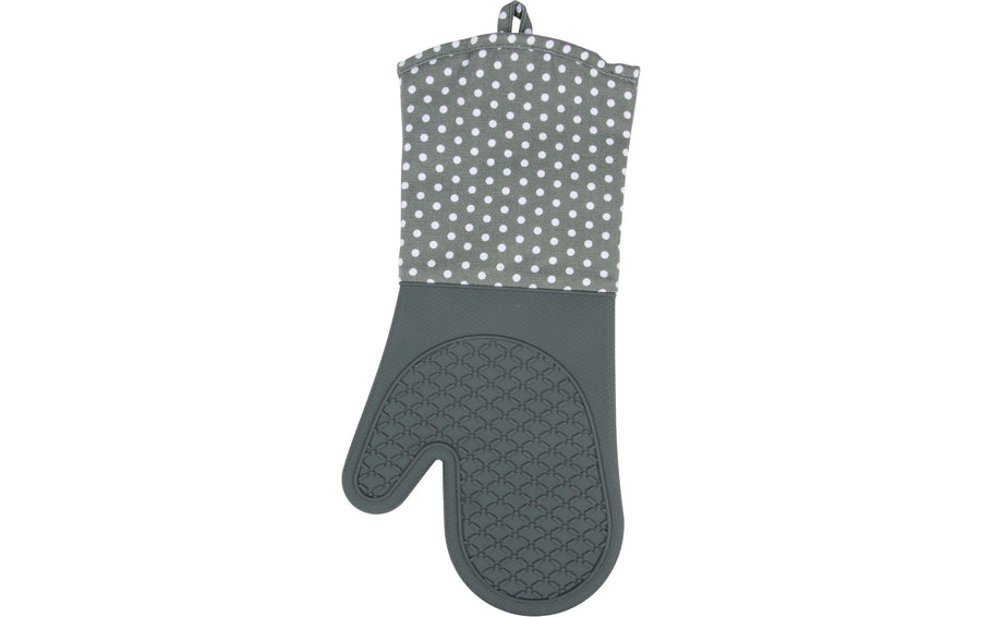 Wenko Küchenhandschuhe grau Baumwolle Silikon 18,5 x 37,5 cm Grills & Feuerstellen Wenko