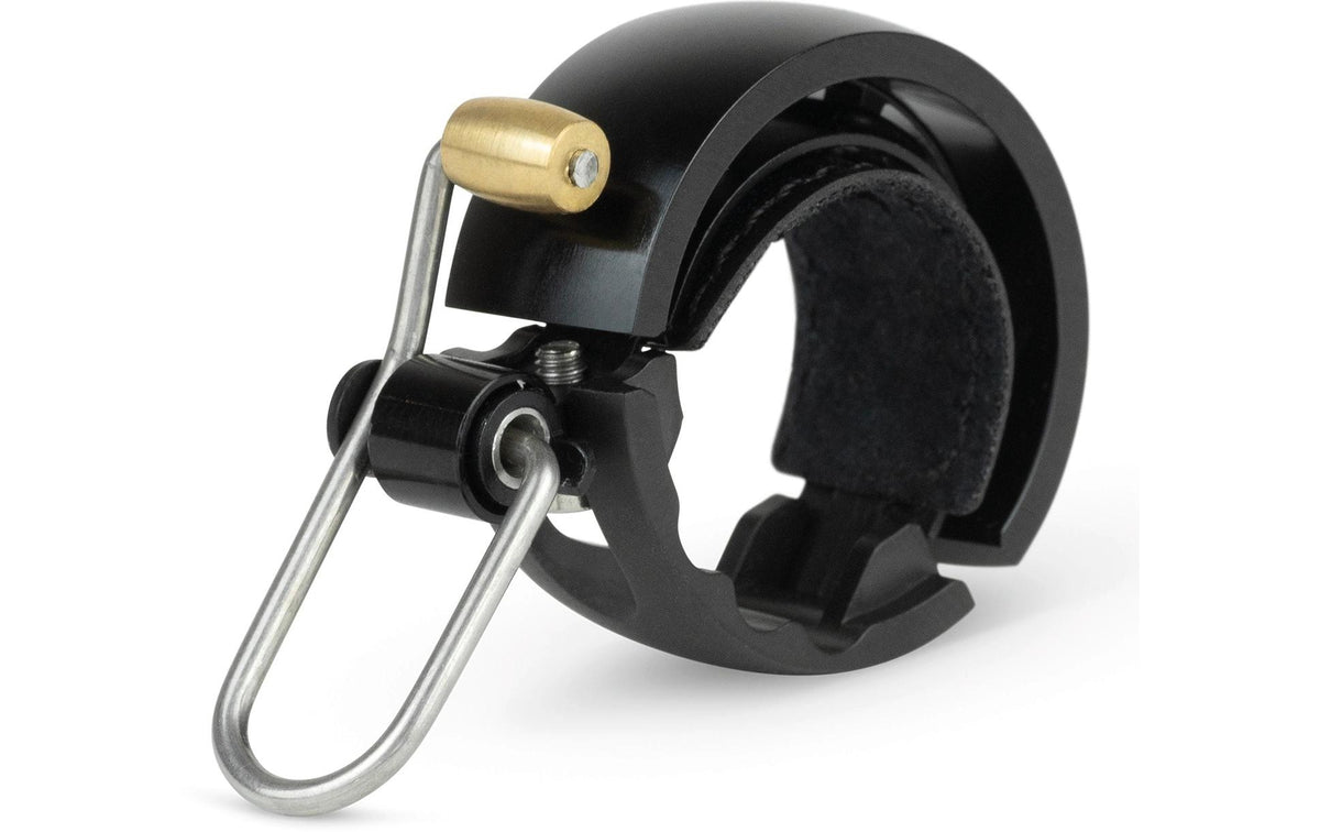 knog. Fahrradklingel Oi Luxe Ø 22.2, Schwarz