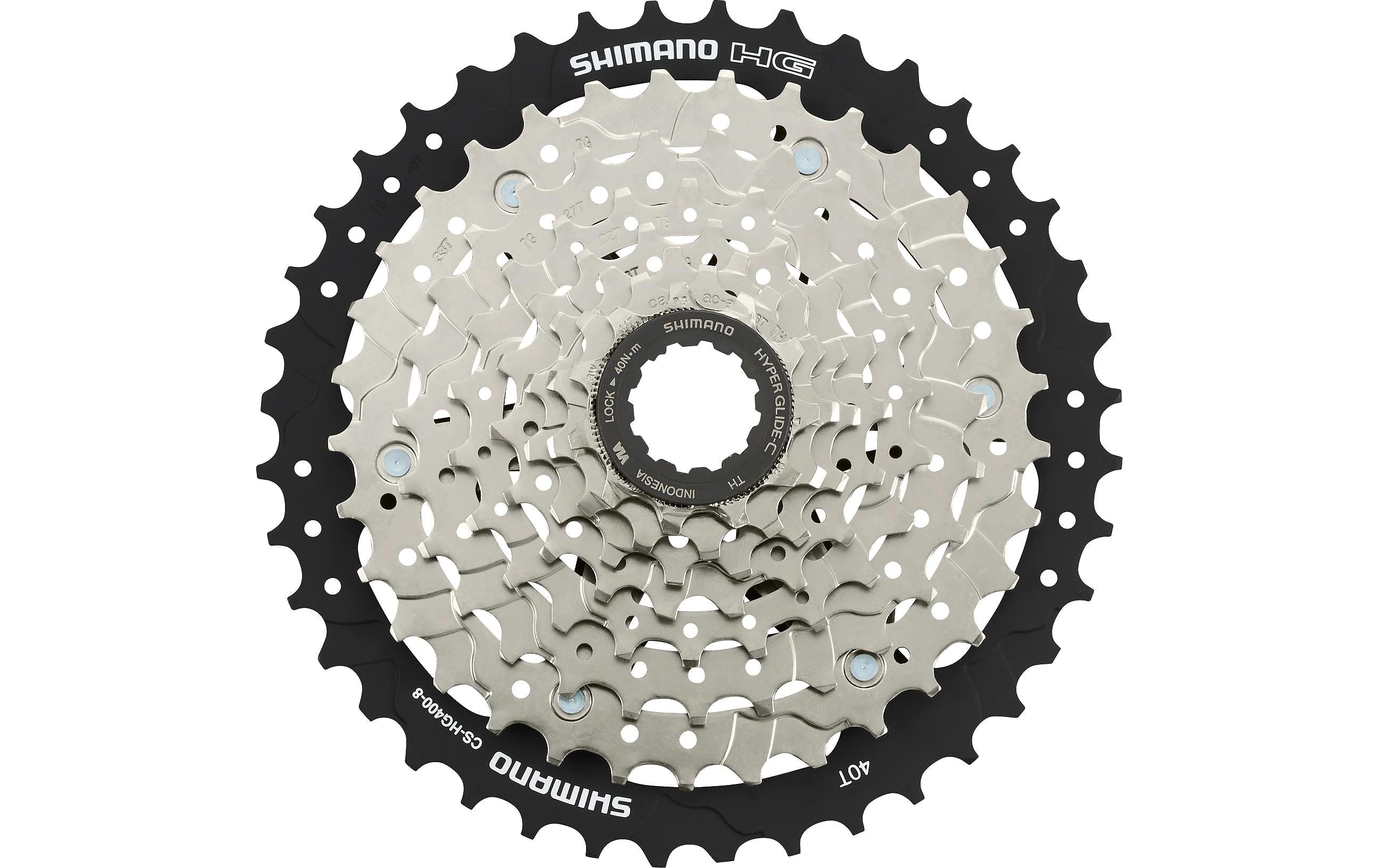 Shimano Velokassette CS-HG400, 8-Gang, 11-40 Zähne