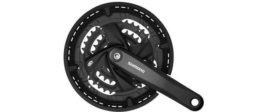 Shimano Kurbelgarnitur FC-M371-L 4-kant, 175 mm