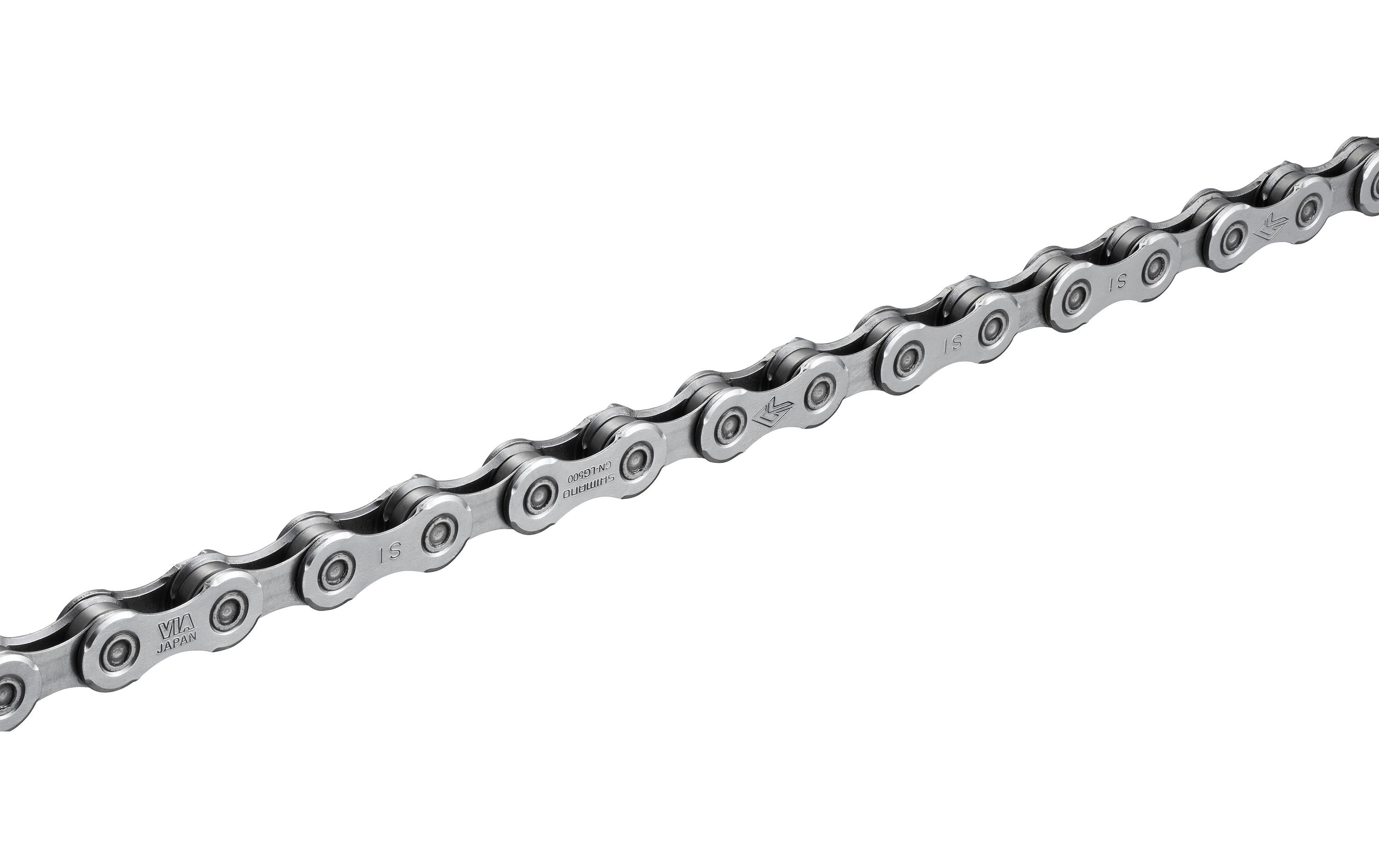 Shimano Velokette CN-LG500 LG 10/11-Gang, 126 Glieder Quick-Link