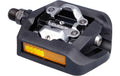 Shimano Fahrradpedale PD-T421 mit Cleat und Reflektor Box