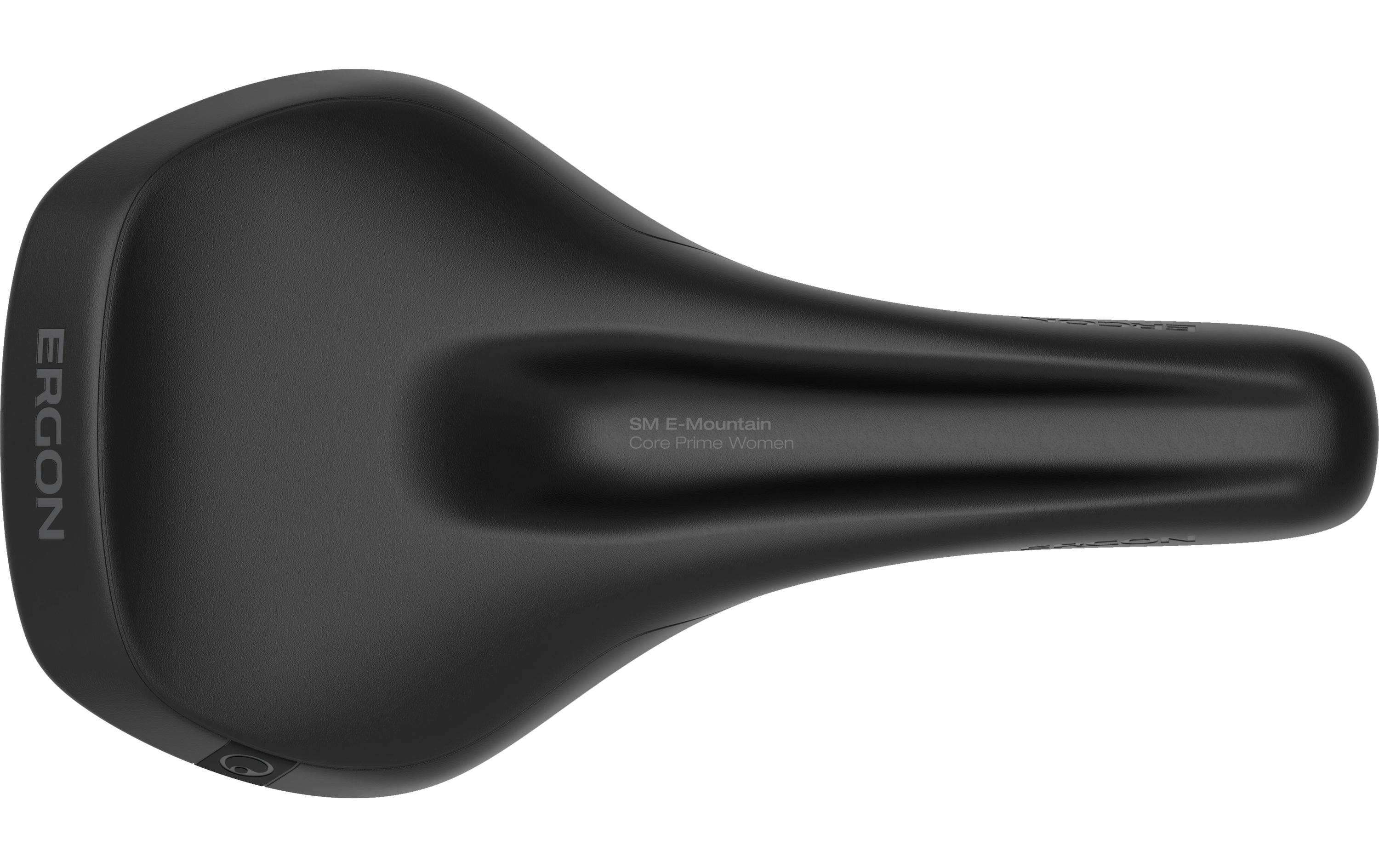 Ergon SM E-Mountain Core Prime Women S/M Velosattel, ohne Öffnung stealth