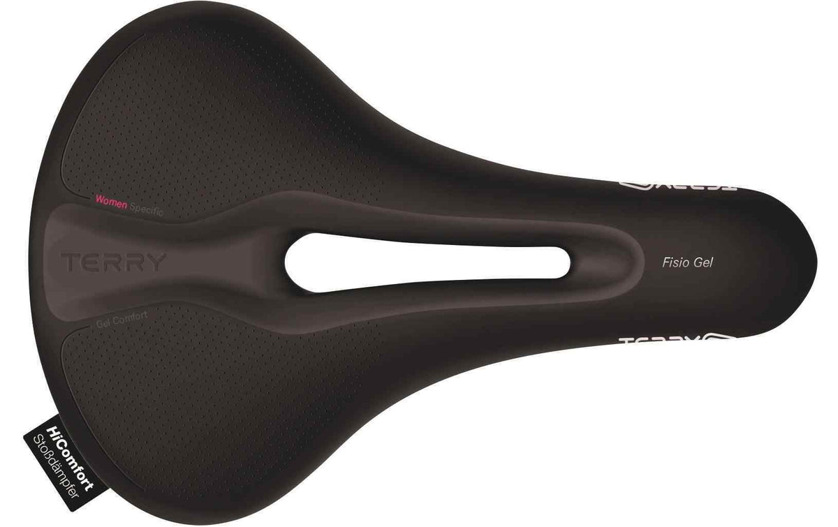 Terry Fahrradsattel Fisio Flex Gel Max Lady Schwarz