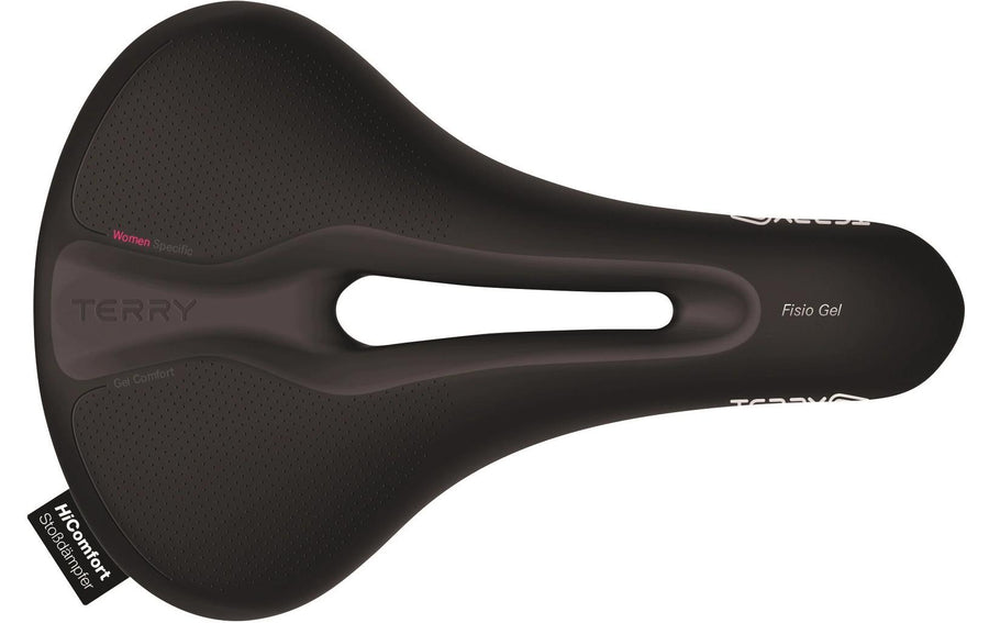 Terry Fahrradsattel Fisio Flex Gel Max Lady Schwarz