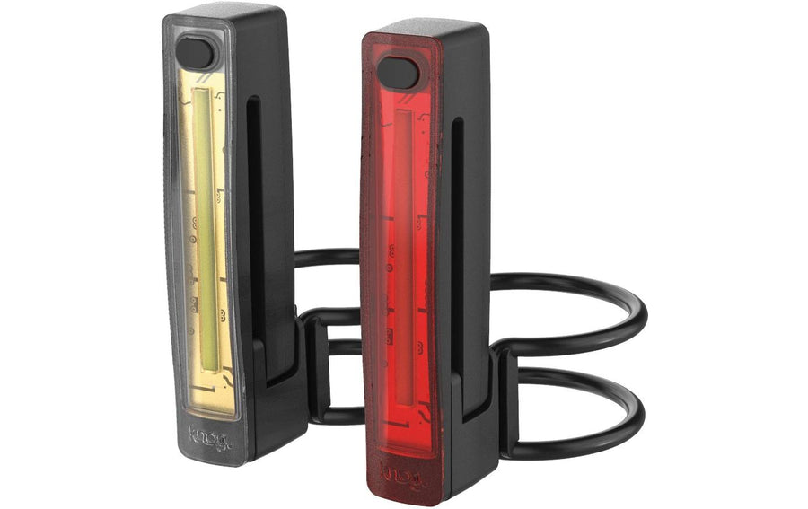 knog. Velolampe Plus Lichtset, Schwarz