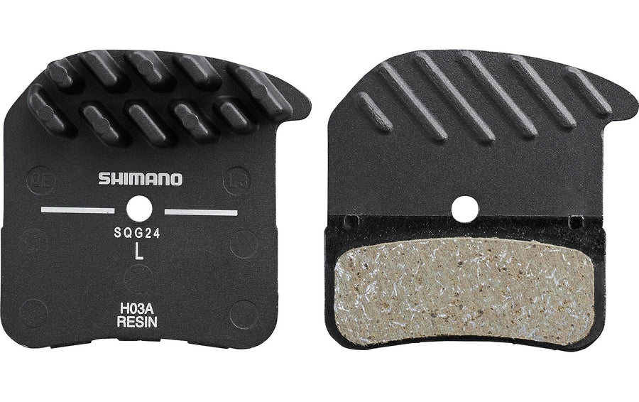 Shimano Bremsbeläge H03A mit Feder und Clip