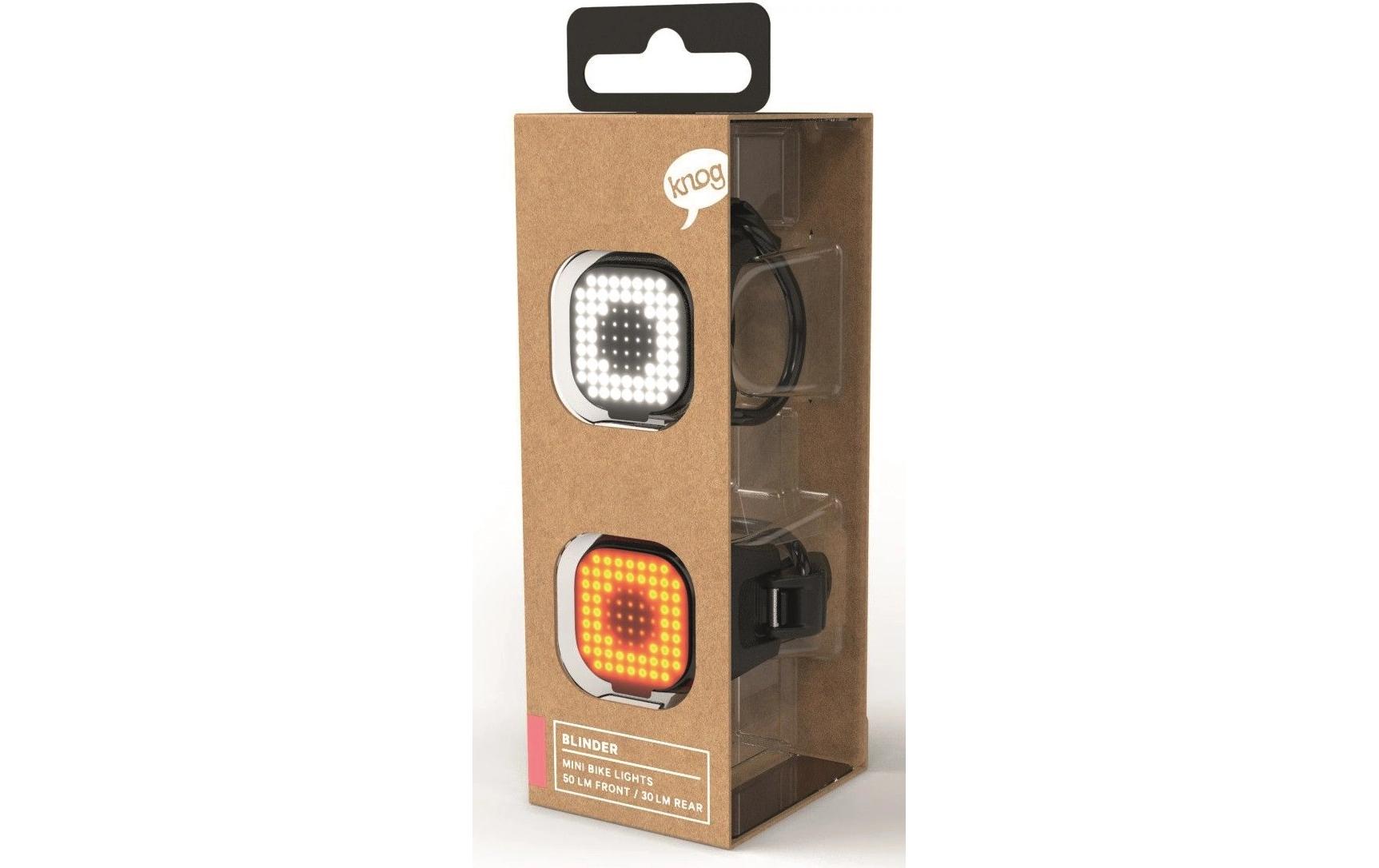 Knog Lichtset Blinder Mini Twin Square 50 lm