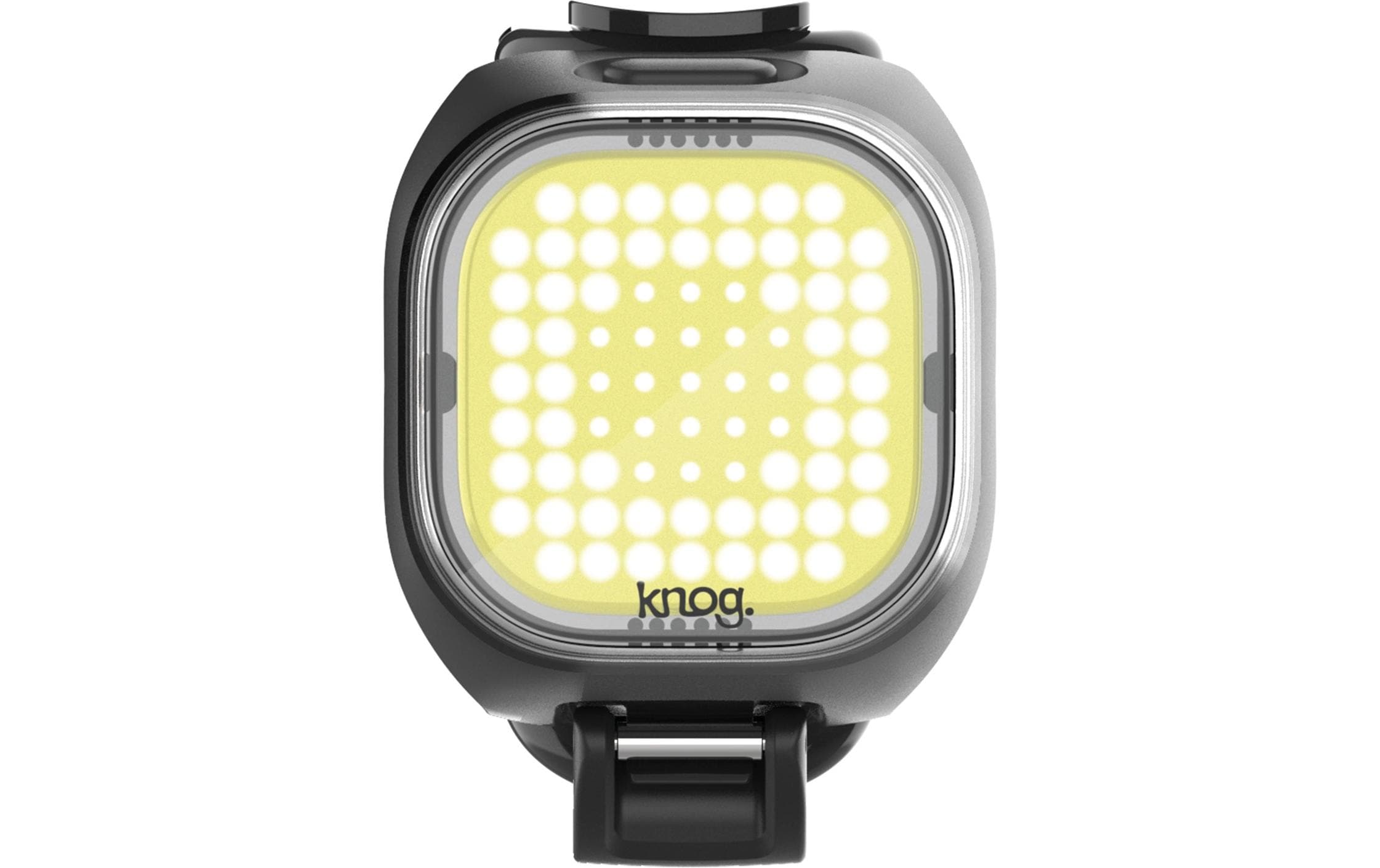 knog. Velolampe Blinder Mini Square Scheinwerfer, Schwarz