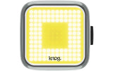 knog. Velolampe Blinder Square Vorne, Schwarz