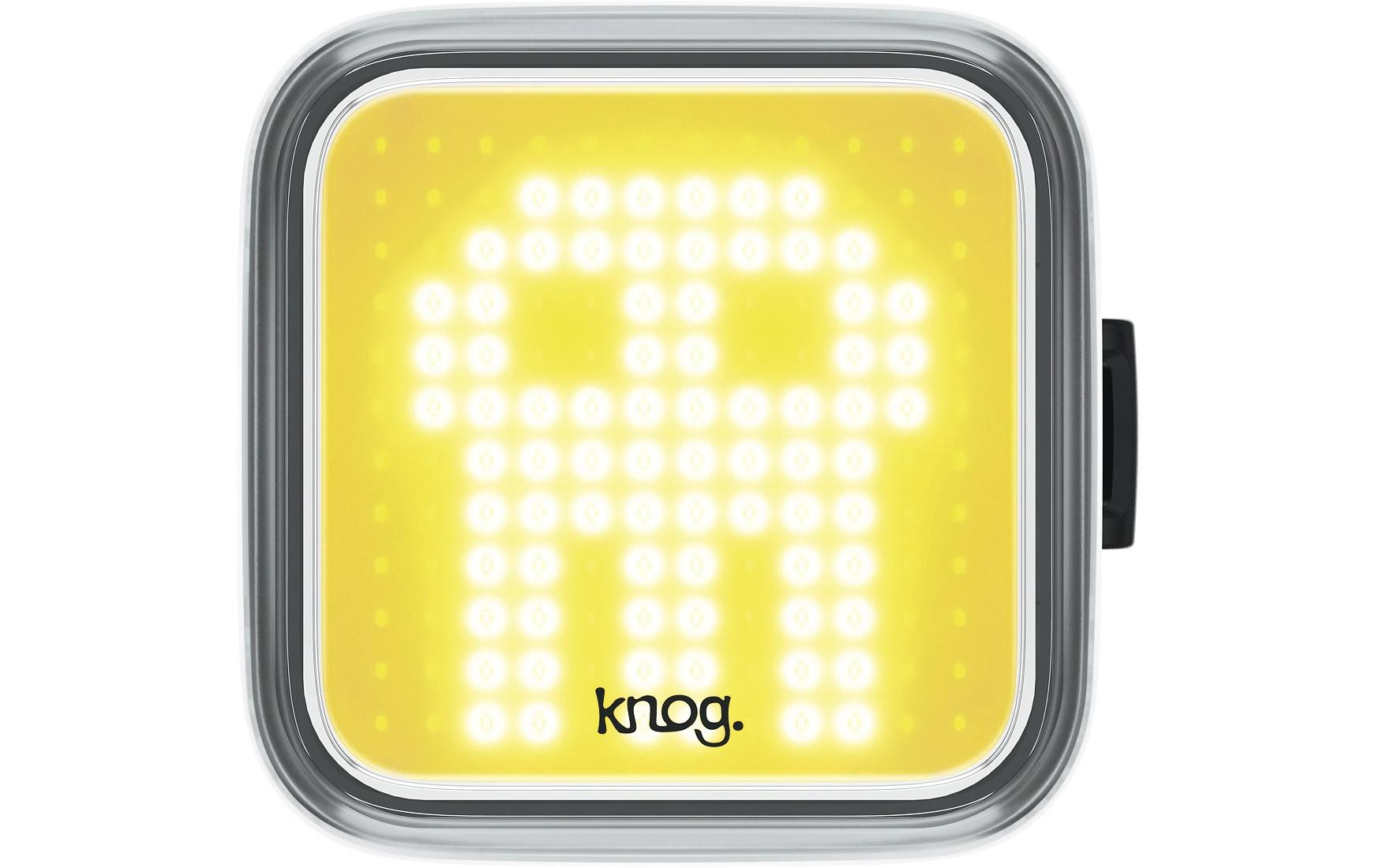 knog. Velolampe Blinder Skull Vorne, Schwarz