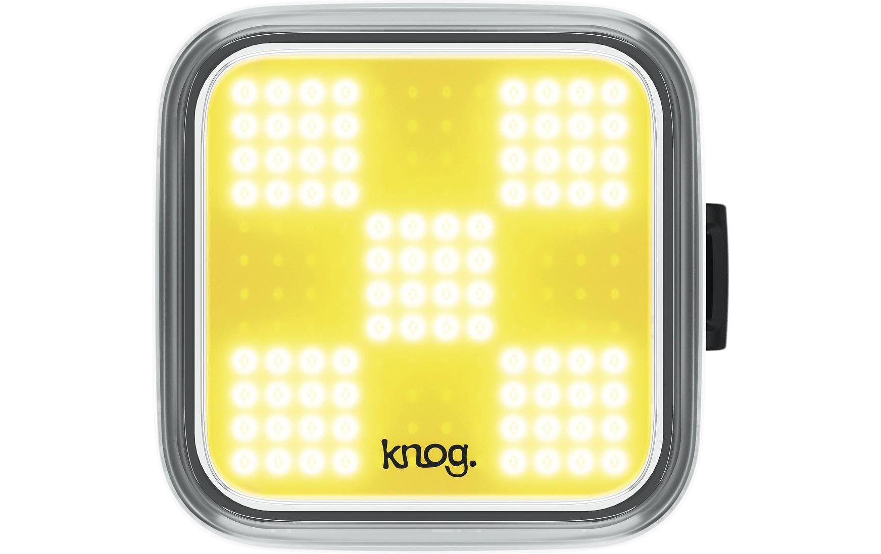 knog. Velolampe Blinder Grid Vorne, Schwarz